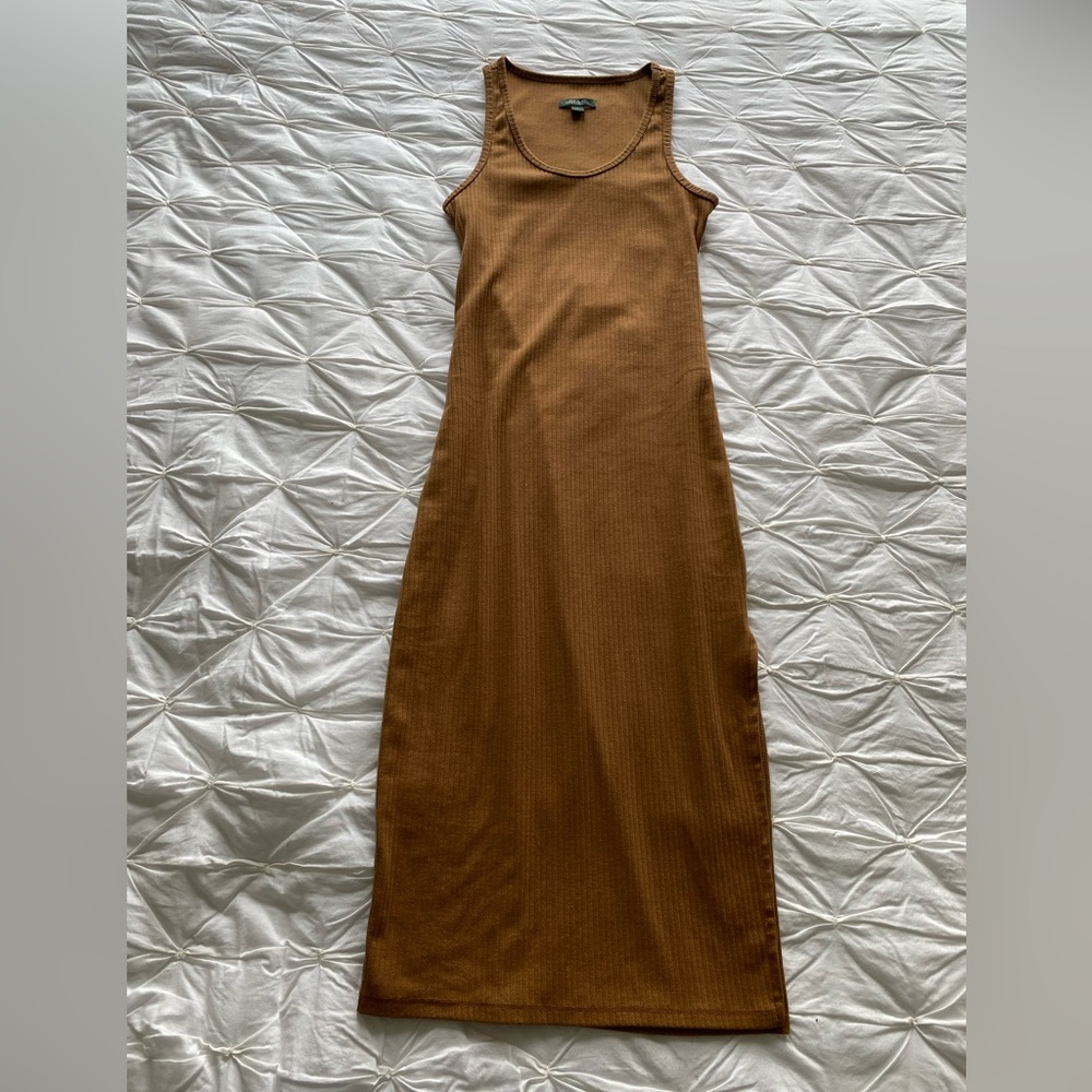 Ribbed bodycon Dress with back cutout detail comfortable lightweight versatile